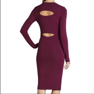 NWT BCBGMAXAZRIA Savannah Bodycon Cut Out Dress Medium